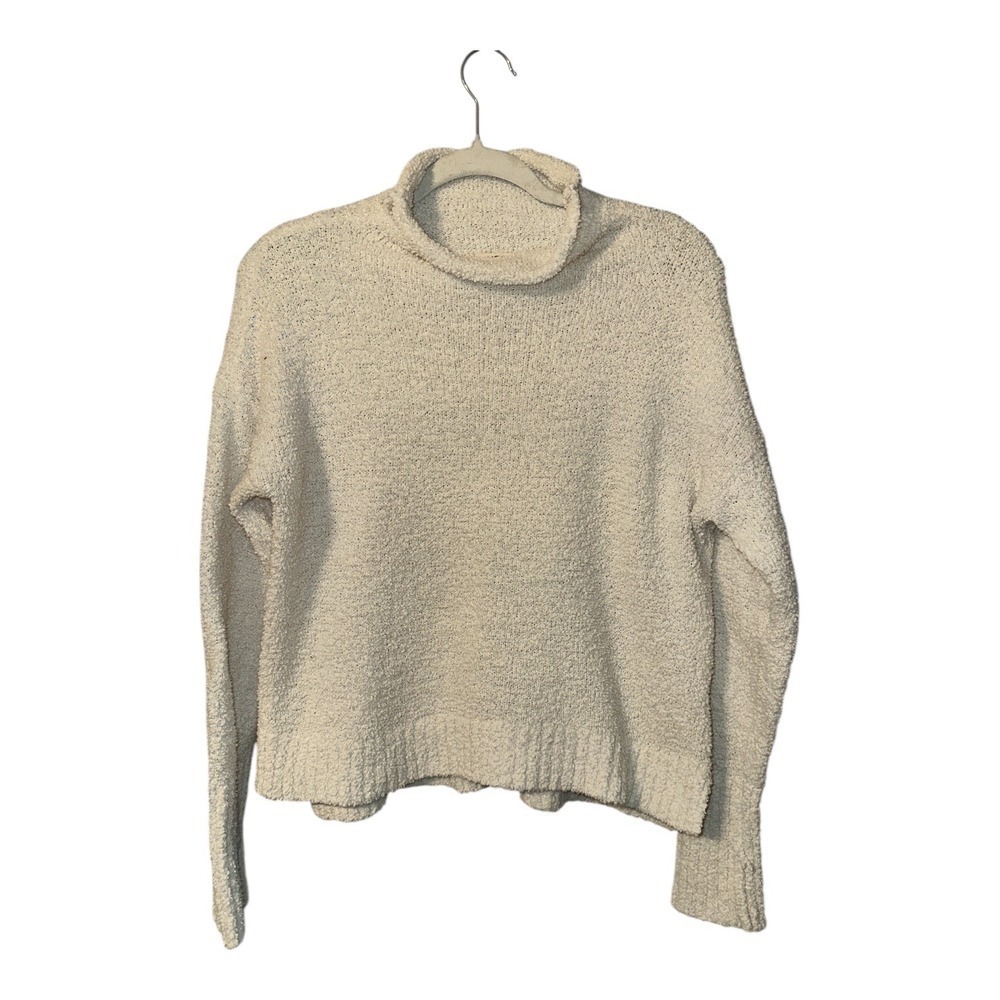 UGG Sage Turtleneck Cream Sweater, Small - Picture 2 of 8
